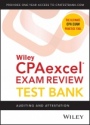 Wiley CPAexcel Exam Review 2020 Test Bank: Auditing and Attestation (1–year access) - ISBN 9781119629641