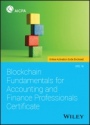 Blockchain Fundamentals for Accounting and Finance Professionals Certificate - ISBN 9781119696520