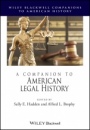 A Companion to American Legal History - ISBN 9781119711650