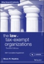 The Law of Tax–Exempt Organizations: 2021 Cumulative Supplement + Website - ISBN 9781119756286