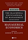 The Blackwell Encyclopedia of Management: Managerial Economics - ISBN 9781405100663