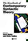 The Handbook of Contemporary Syntactic Theory - ISBN 9781405102537