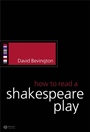 How to Read a Shakespeare Play - ISBN 9781405113953