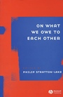 On What We Owe to Each Other - ISBN 9781405119214