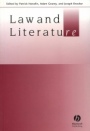 Law and Literature - ISBN 9781405119306