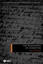 The Philosophy of Literature - ISBN 9781405121989