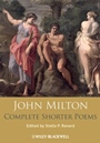 John Milton Complete Shorter Poems - ISBN 9781405129275