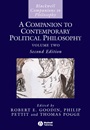 A Companion to Contemporary Political Philosophy: 2 Volume Set - ISBN 9781405136532