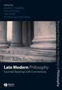 Late Modern Philosophy: Essential Readings with Commentary - ISBN 9781405146890
