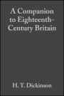 A Companion to Eighteenth–Century Britain - ISBN 9781405149631