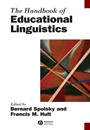 The Handbook of Educational Linguistics - ISBN 9781405154109