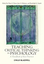 Teaching Critical Thinking in Psychology: A Handbook of Best Practices - ISBN 9781405174039