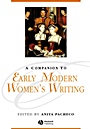 A Companion to Early Modern Womens Writing - ISBN 9781405176118