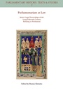 Parliamentarians at Law: Select Legal Proceedings of the Long Fifteenth Century Relating to Parliament - ISBN 9781405180139