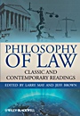 Philosophy of Law: Classic and Contemporary Readings - ISBN 9781405183871