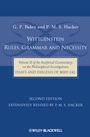 Wittgenstein: Rules, Grammar and Necessity: Volume 2 of an Analytical Commentary on the Philosophical Investigations, Essays and Exegesis §§185–242 - ISBN 9781405184083
