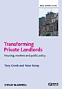 Transforming Private Landlords: Housing, Markets and Public Policy - ISBN 9781405184151
