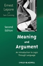 Meaning and Argument: An Introduction to Logic Through Language - ISBN 9781405196734
