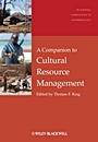 A Companion to Cultural Resource Management - ISBN 9781405198738