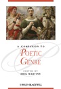 A Companion to Poetic Genre - ISBN 9781444336733