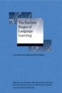 The Earliest Stages of Language Learning - ISBN 9781444338768