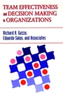 Team Effectiveness and Decision Making in Organizations - ISBN 9781555426415