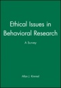 Ethical Issues in Behavioral Research: A Survey - ISBN 9781557863959