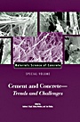 Materials Science of Concrete: Cement and Concrete – Trends and Challenges - ISBN 9781574981643