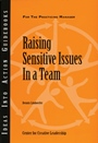 Raising Sensitive Issues in a Team - ISBN 9781604910216