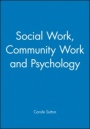 Social Work, Community Work and Psychology - ISBN 9781854331106