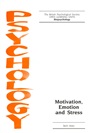 Motivation, Emotion and Stress - ISBN 9781854332738