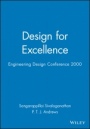 Design for Excellence: Engineering Design Conference 2000 - ISBN 9781860582592
