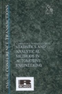 International Conference on Statistics and Analytical Methods in Automotive Engineering - ISBN 9781860583872