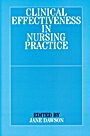 Clinical Effectiveness in Nursing Practice - ISBN 9781861561831