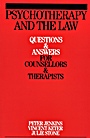 Psychotherapy and the Law: Questions and Answers for Counsellors and Therapists - ISBN 9781861564191