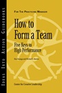 How to Form a Team: Five Keys to High Performance - ISBN 9781882197682