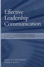 Effective Leadership Communication: A Guide for Department Chairs and Deans for Managing Difficult Situations and People - ISBN 9781933371191