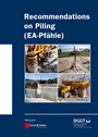 Recommendations on Piling (EA Pfähle) - ISBN 9783433030189