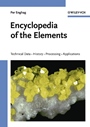 Encyclopedia of the Elements: Technical Data – History – Processing – Applications - ISBN 9783527306664