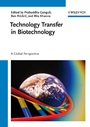 Technology Transfer in Biotechnology: A Global Perspective - ISBN 9783527316458