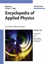 Encyclopedia of Applied Physics, 12 Volume Set - ISBN 9783527404780