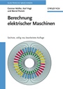 Berechnung elektrischer Maschinen - ISBN 9783527405251