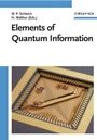 Elements of Quantum Information - ISBN 9783527407255