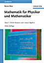 Mathematik für Physiker und Mathematiker: Band 1: Reelle Analysis und Lineare Algebra - ISBN 9783527408771