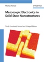 Mesoscopic Electronics in Solid State Nanostructures - ISBN 9783527409327