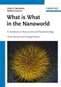 What is What in the Nanoworld: A Handbook on Nanoscience and Nanotechnology - ISBN 9783527411412